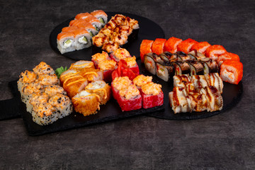 Japanese sushi set