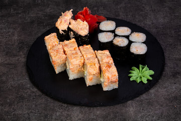 Japanese sushi set