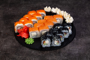 Japanese sushi set