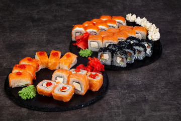 Japanese sushi set