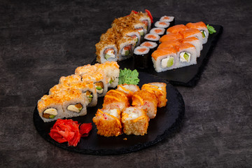 Japanese sushi set