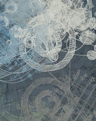 Abstract painting on canvas. Hand made art. Colorful texture. Modern artwork. Strokes of fat paint. Brushstrokes. Contemporary art. Artistic background image.