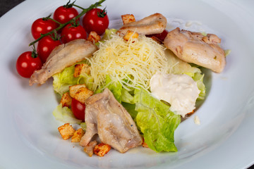 Salad Caesar with chicken