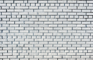 Fototapeta na wymiar Grunge texture white brick wall