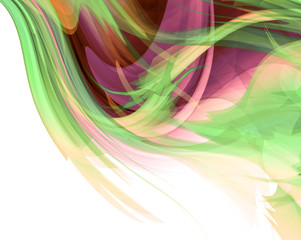 Modern futuristic background with abstract waves