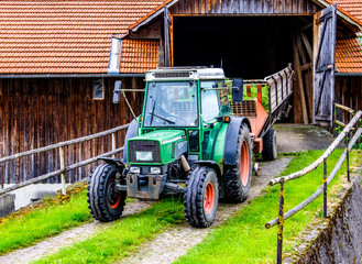 Obraz premium old tractor