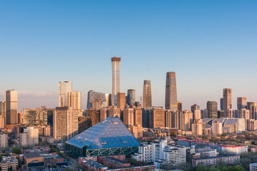 Beijing CBD skyline