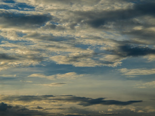 Obraz premium Clouds, rain, sky / The sky in the rainy season of tropical countries