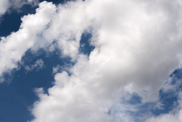 Obraz premium blue sky with clouds