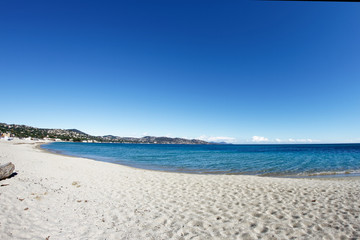La Nartelle beach - Sainte Maxime - French Riviera - France