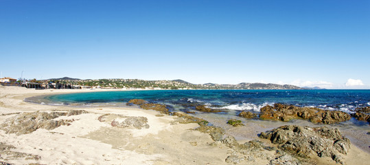 La Nartelle beach - Sainte Maxime - French Riviera - France