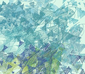 Abstract painting on canvas. Hand made art. Colorful texture. Modern artwork. Strokes of fat paint. Brushstrokes. Contemporary art. Artistic background image.