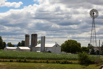 Wind Mill on Lancaster County Farm