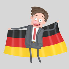 Man holding a big flag of Germany.
Isolate. Easy automatic vectorization. Easy background remove. Easy color change. Easy combine. 4000x4000 - 300DPI For custom illustration contact me.