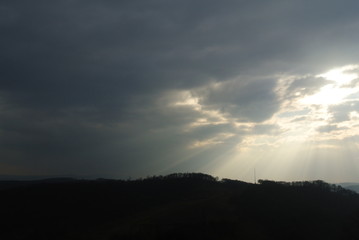 Landscape and Sunset