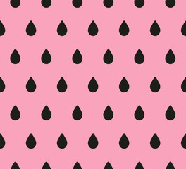 Watermelon Pattern. Vector Background.