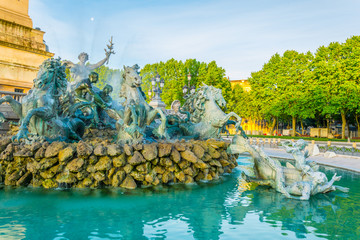 Monument aux Girondins in Bordeaux, France