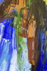 Detail of the Painting as a Background