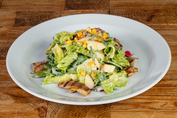 Delicious duck salad