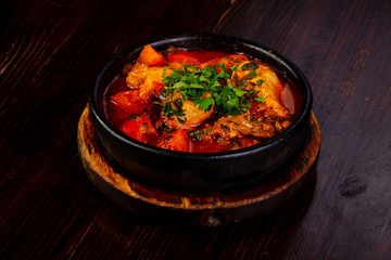 Georgian cuisine Chahohbili