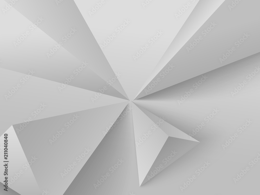 Aufkleber astract background with grey geometric figures