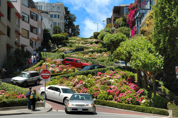 Lombard street, San Francisco