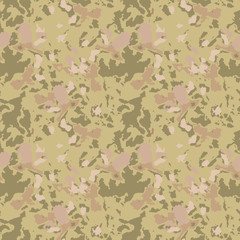 Camo background in green, brown and beige colors