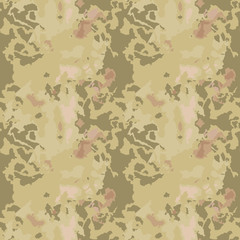 Camo background in green, brown and beige colors