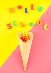 Back to school concept