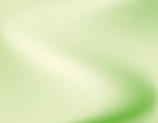 Green gradient background. Vector illustration. Bright pattern with a smooth flow of shades of green color  © annagolant