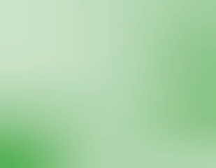 Green gradient background. Vector illustration. Bright pattern with a smooth flow of shades of green color 