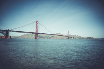 Obraz premium Golden Gate Bridge, San Francisco, California, USA.
