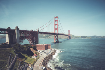 Golden Gate Bridge, San Francisco, California, USA.