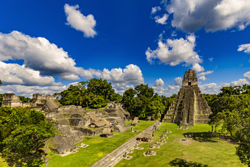 Guatemala. Tikal National Park (Peten Department, on UNESCO World Heritage Site since 1979). The...