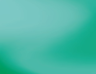 Green gradient background. Vector illustration. Bright pattern with a smooth flow of shades of green color 