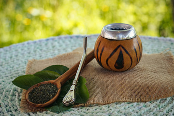 Image of calabash on bright green background