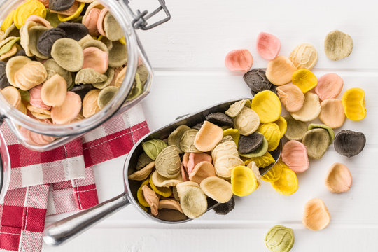 Italian rainbow pasta.