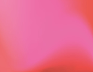 Pink gradient background. Vector illustration. Bright pattern with a smooth flow of shades of pink color 
