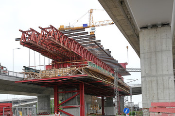 Bridge Overpass Construction