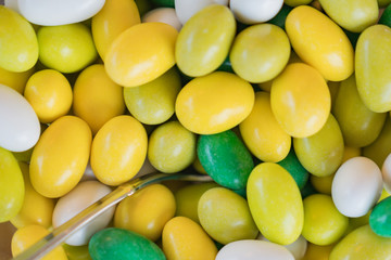 Sweet colored candies