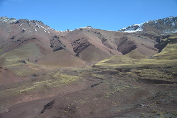 Cordillère des Andes - Argentine