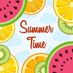 Summer Time background.