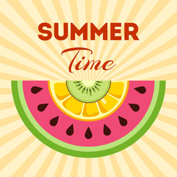 Summer Time background.
