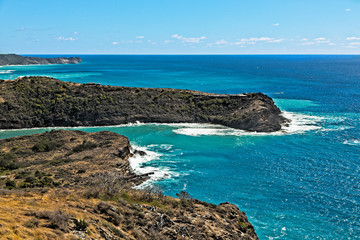 Surf Hitting Inlets on Antigua