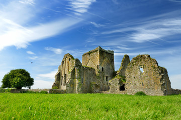 Hore Abbey, ruined Cistercian monastery near the Rock of Cashel, Ireland