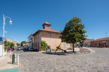 Arcachon (Bassin d'Arcachon, France), la place de l'aiguillon