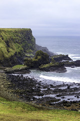 Wildness of north coast in Northern Ireland