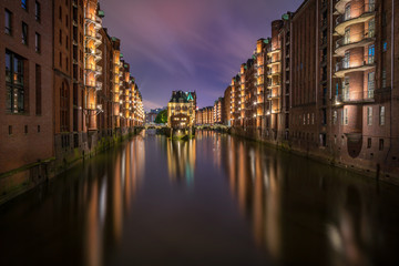 Fototapeta premium Wasserschloss Hamburg