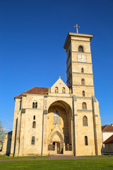 Fototapeta na wymiar The Saint Michael Cathedral in Alba Iulia, Romania