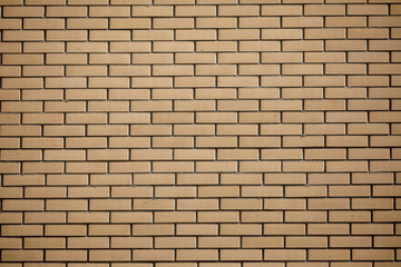 Wall from yellow bricks background,